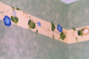 Handpainted Border Decor