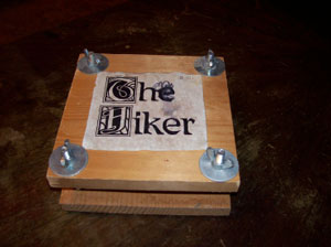 Homemade Flower Press