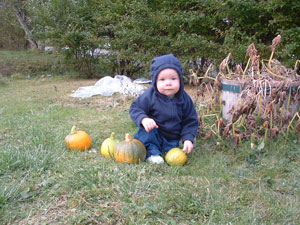 Kids And Pumpkins