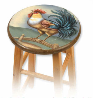 Cracker Barrel Old Country Store Restaurants Recall Rooster Kitchen Stools (Collapse Hazard)