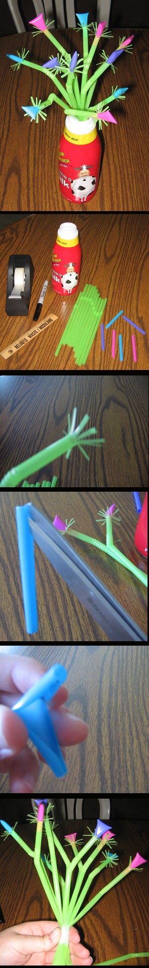 Bloomin Straws Craft Project