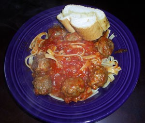 $10 Dinner - Spaghetti and Meatballs
