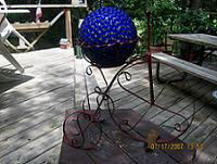 Bowling Ball Garden Ornament