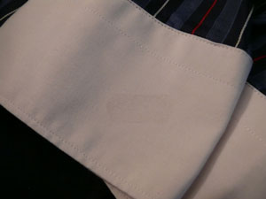 Stain from Price Tag on a Shirt
