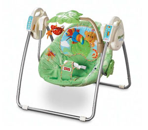 Fisher-Price Rainforest Infant Swings Recalled (Entrapment Hazard)