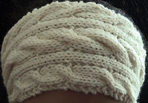 Knit Cable Headband