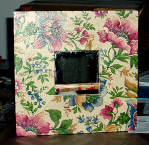Decoupaged Mirrors