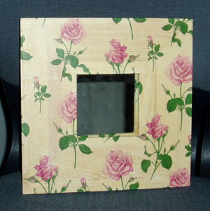 Decoupaged Mirrors