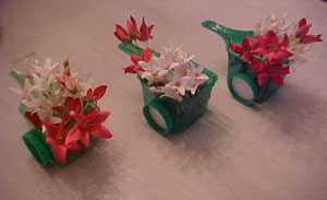 Wheelbarrow Flower Decorations