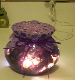 Warning About Lights in Jars
