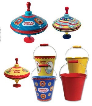 Thomas and Friends, Curious George and Other Spinning Tops and Tin Pails Recalled By Schylling Associates Due To Violation of Lead Paint Standard