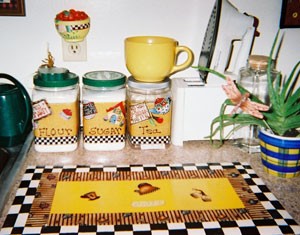 Decorating Pickle Jars