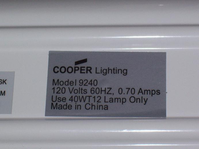 Picture of label