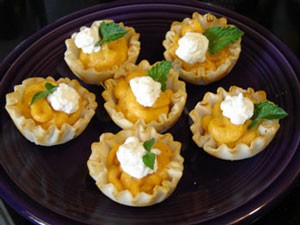 Mini Pumpkin Tarts