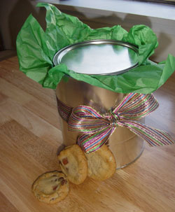 paint can cookie jar