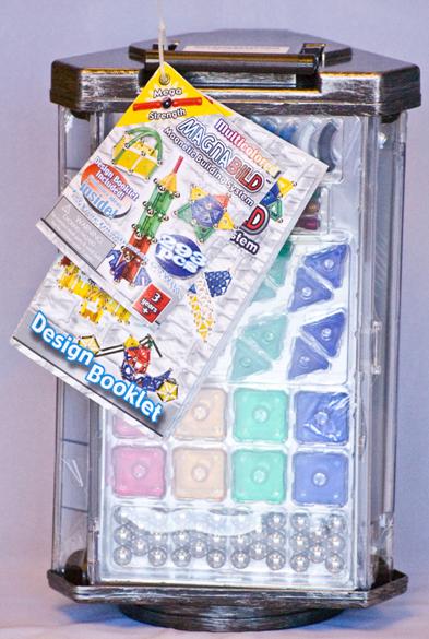 Picture of Recalled Item Number BB1502H293-Piece Magnabild Magnetic Building System