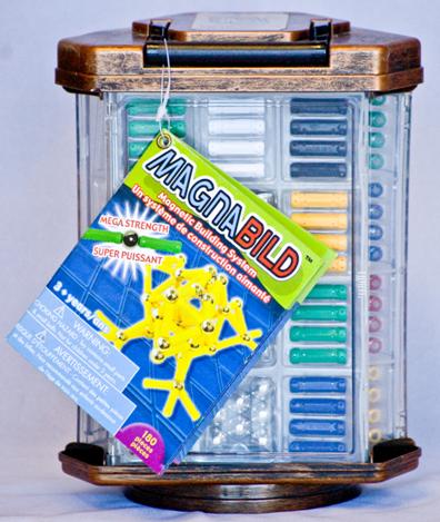 Picture of Recalled ItemNumber BB1431H 180-Piece Magnabild Magnetic BuildingSystem