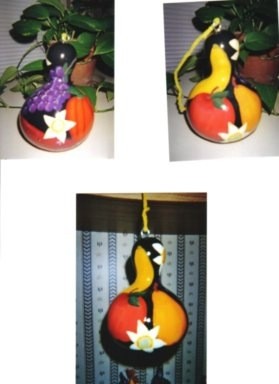 Painted Gourds