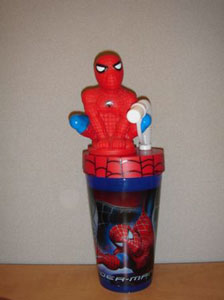 Spiderman Water Bottles Sold Exclusively at Sears Recalled by Fast Forward Due to Choking Hazard