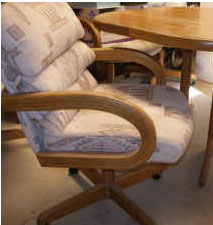 Reupholstering Wooden Armchairs