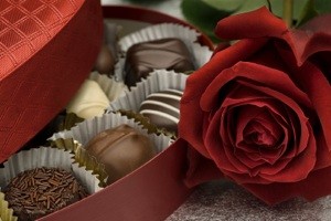 Chocolates and Rose