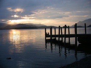 Relaxing Lake Scene