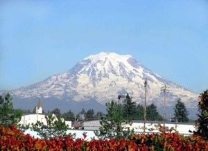 Mount Rainier from Tacoma