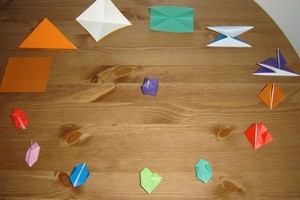 Origami Light Covers