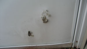 Repairing Holes in Aluminum