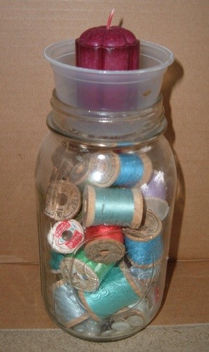 Jar Candle Holder
