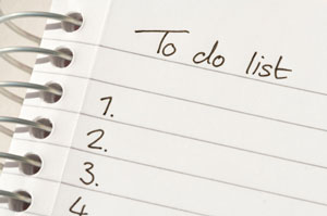 Make a "What To Do" List for Idle Moments