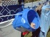 Coffee Container Bird Feeder and Clothes Pin Holder 