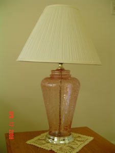 Painting Glass Lamps