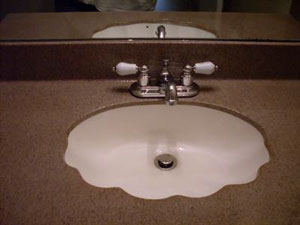 Refinishing Cultured Marble Counters