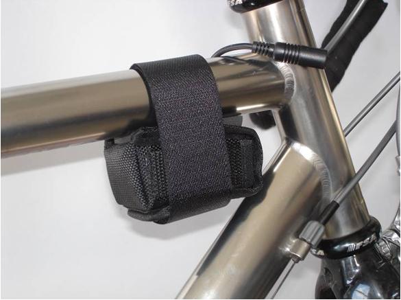 Picture of Recalled DiNotte Lighting Lithium-Ion batteries used with bicycle lights