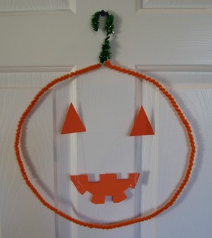 Pumpkin Wreath