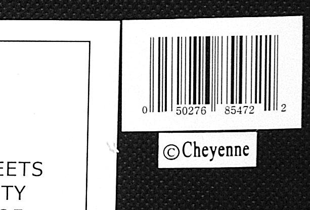 Picture of Recalled Milan Vanity Stool Tag