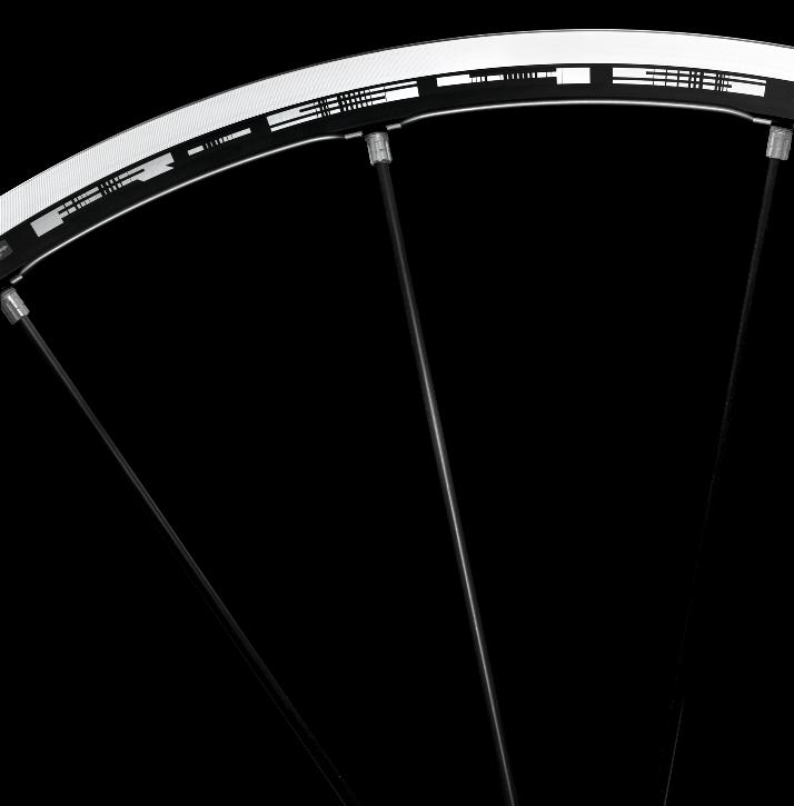 R-SYS logo on wheel rim