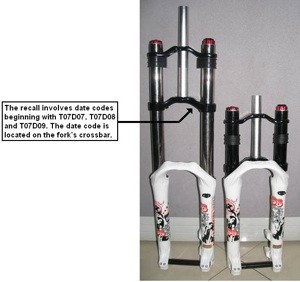 Marzocchi Recalls Bicycle Forks Due to Crash Hazard and Risk of Injury during Repair
