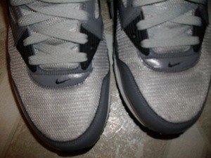 Fish Grease Stain on Tennis Shoes