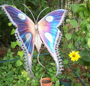 Gardening: Butterfly Garden Art