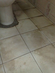 Cleaning an Old Bathroom