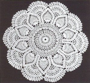 Making a Table Cloth from a Doily Pattern