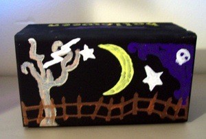 Craft Project: Halloween Candy Box