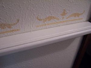 Craft Project: Hallway Picture Ledge