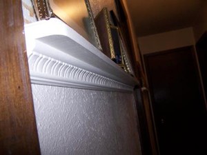 Craft Project: Hallway Picture Ledge