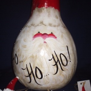 Craft: Santa Gourd