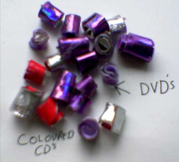 CD and DVD Beads