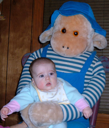 Hannah and Curious George
