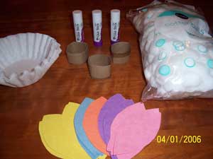 Coffee Filter Flowers